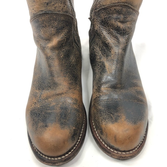 Bed Stu Manchester Rustic Back Lace Tall Boot - Picture 5 of 15